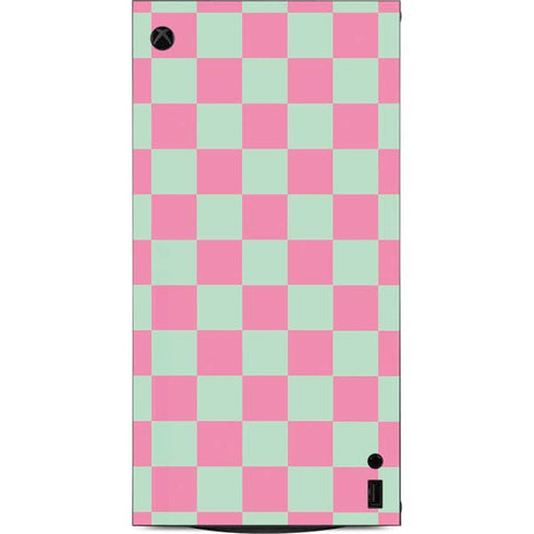 Watermelon Checkered XBox Series X Digital Edition Console Skin